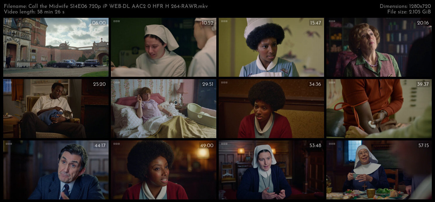 Call the Midwife S14E06 720p iP WEB DL AAC2 0 HFR H 264 RAWR TGx