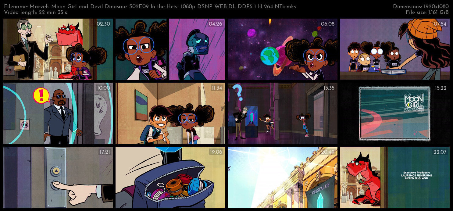 Marvels Moon Girl and Devil Dinosaur S02E09 In the Heist 1080p DSNP WEB DL DDP5 1 H 264 NTb TGx