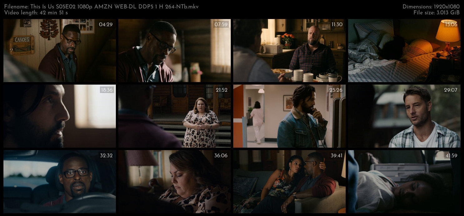 This Is Us S05E02 1080p AMZN WEB DL DDP5 1 H 264 NTb TGx