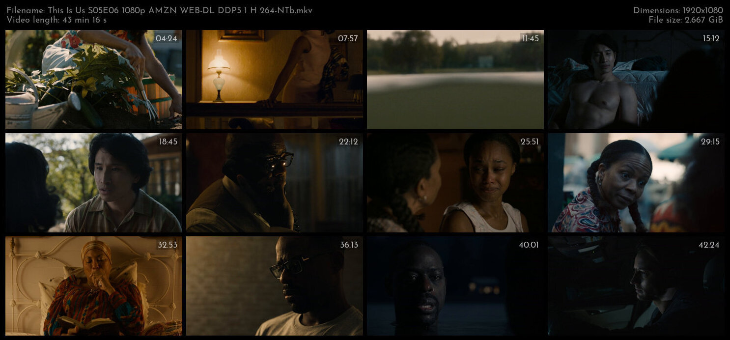 This Is Us S05E06 1080p AMZN WEB DL DDP5 1 H 264 NTb TGx