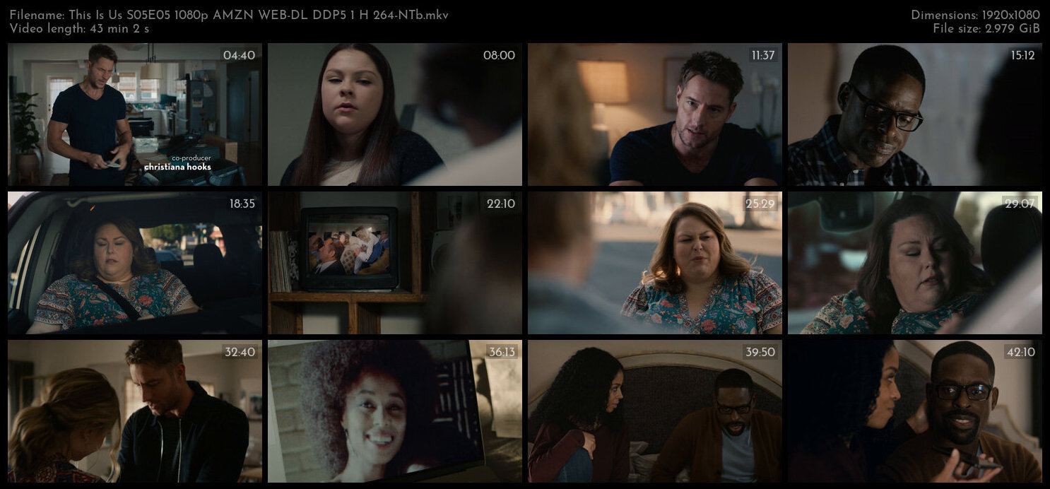 This Is Us S05E05 1080p AMZN WEB DL DDP5 1 H 264 NTb TGx