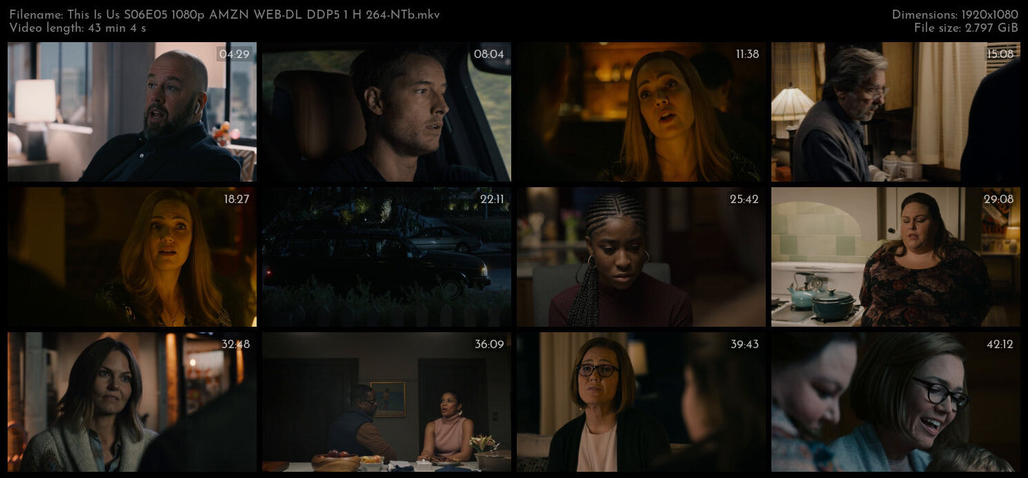 This Is Us S06E05 1080p AMZN WEB DL DDP5 1 H 264 NTb TGx