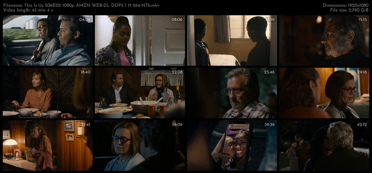 This Is Us S06E02 1080p AMZN WEB DL DDP5 1 H 264 NTb TGx