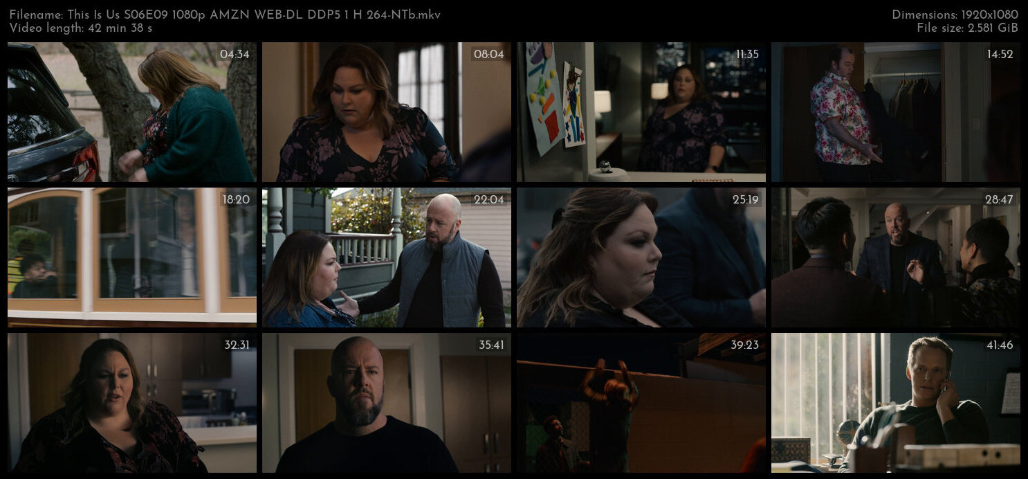 This Is Us S06E09 1080p AMZN WEB DL DDP5 1 H 264 NTb TGx