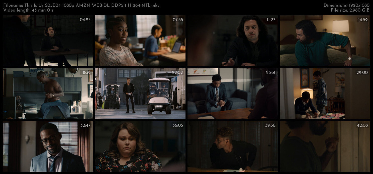 This Is Us S05E04 1080p AMZN WEB DL DDP5 1 H 264 NTb TGx