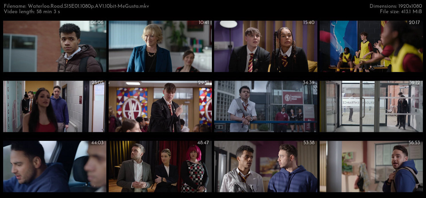 Waterloo Road S15E01 1080p AV1 10bit MeGusta TGx