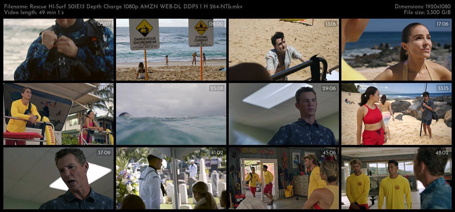 Rescue HI Surf S01E13 Depth Charge 1080p AMZN WEB DL DDP5 1 H 264 NTb TGx