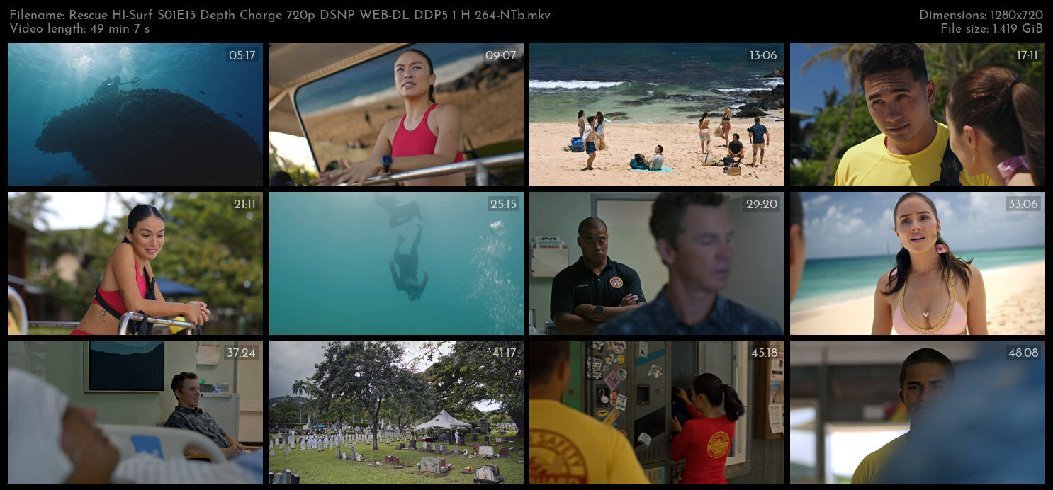 Rescue HI Surf S01E13 Depth Charge 720p DSNP WEB DL DDP5 1 H 264 NTb TGx