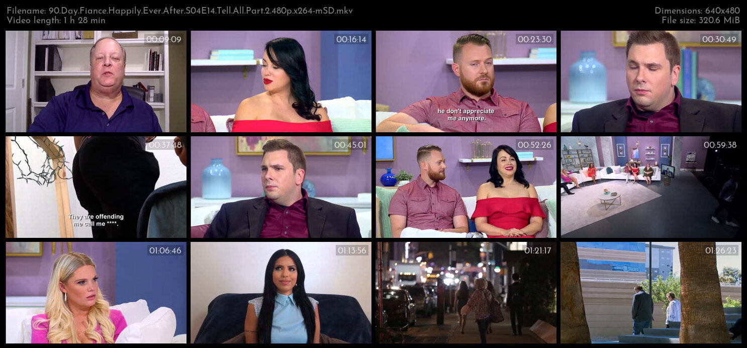 90 Day Fiance Happily Ever After S04E14 Tell All Part 2 480p x264 mSD TGx