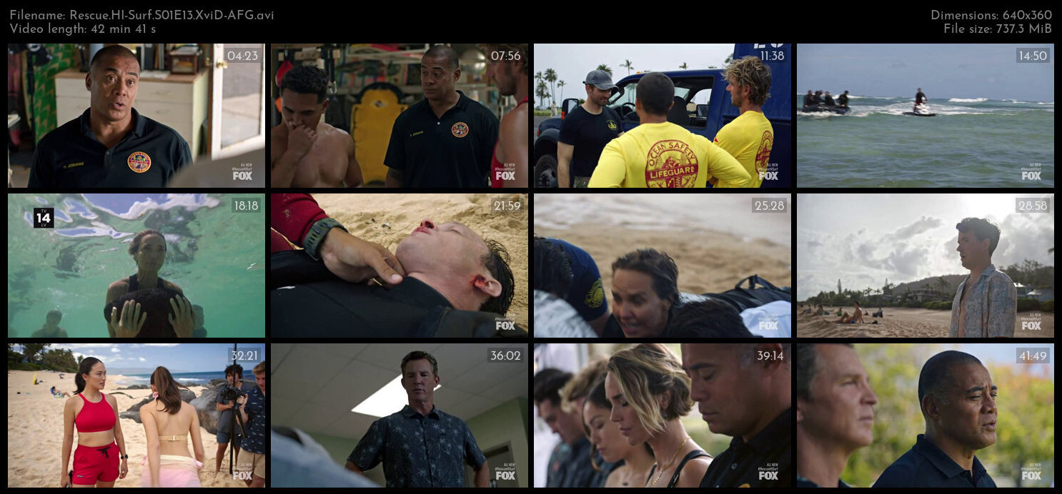 Rescue HI Surf S01E13 XviD AFG TGx