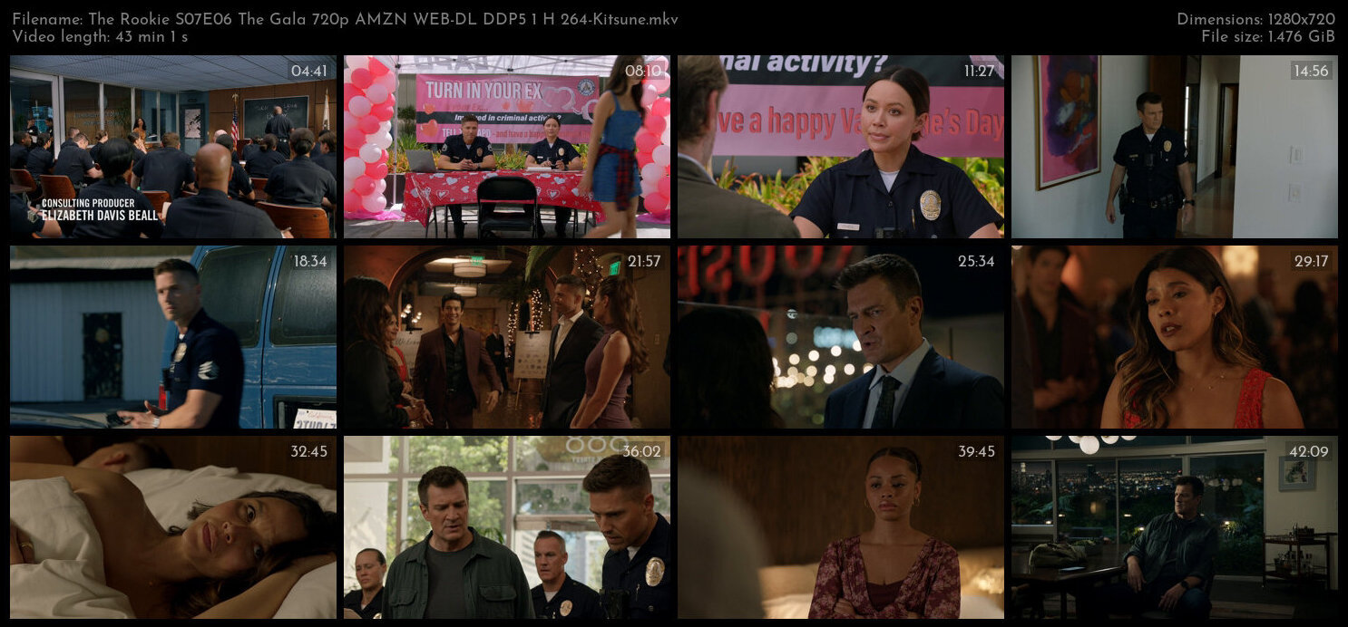 The Rookie S07E06 The Gala 720p AMZN WEB DL DDP5 1 H 264 Kitsune TGx