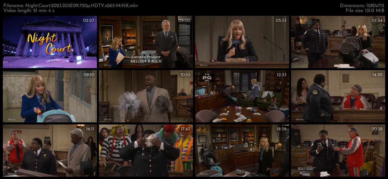 Night Court 2023 S03E09 720p HDTV x265 MiNX TGx