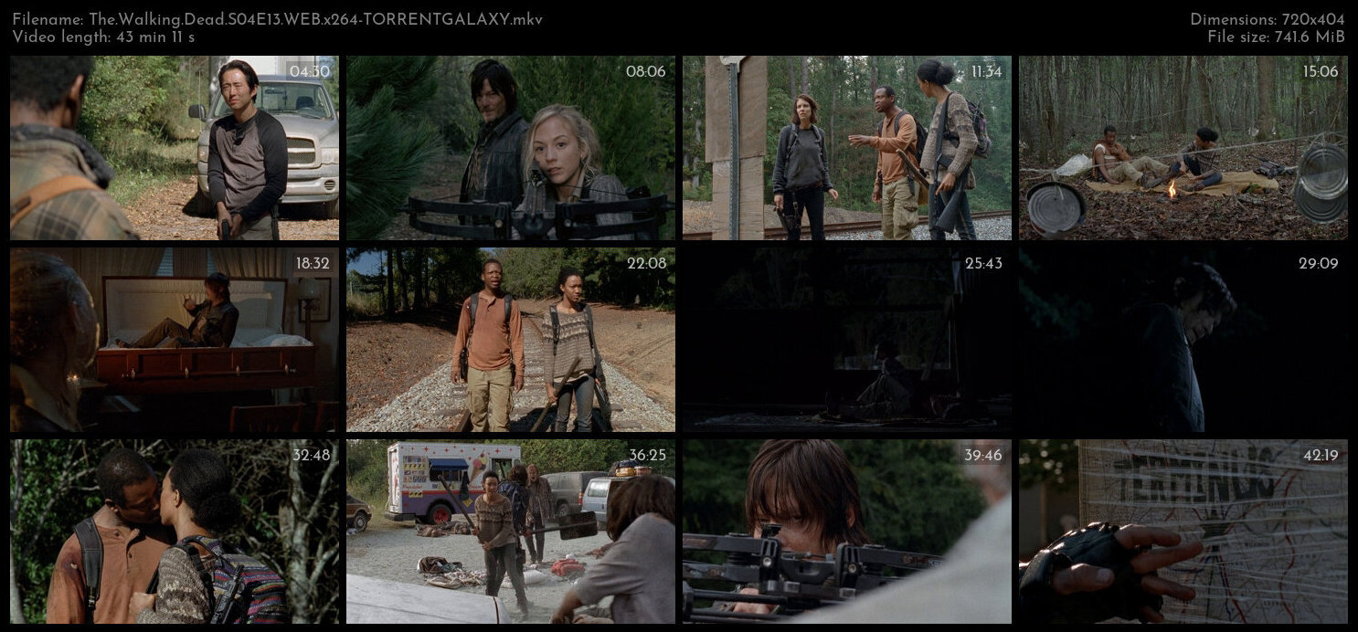 The Walking Dead S04E13 WEB x264 TORRENTGALAXY