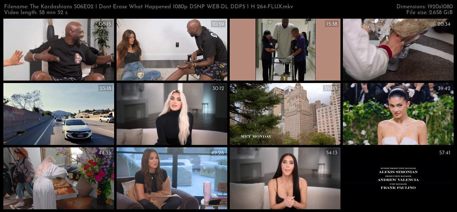 The Kardashians S06E02 I Dont Erase What Happened 1080p DSNP WEB DL DDP5 1 H 264 FLUX TGx