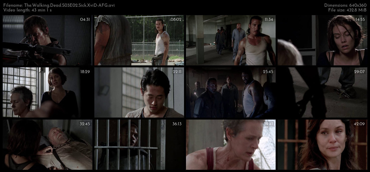 The Walking Dead S03E02 Sick XviD AFG TGx