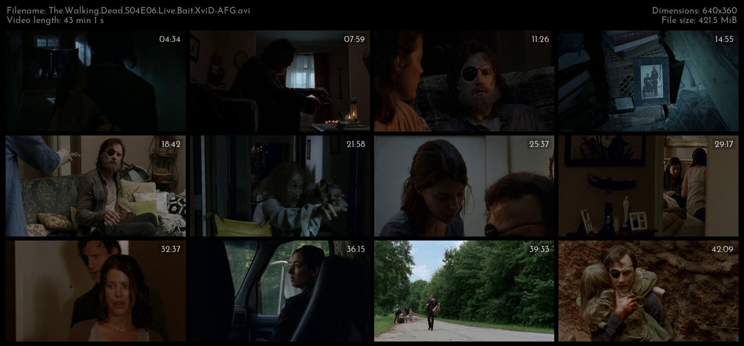 The Walking Dead S04E06 Live Bait XviD AFG TGx