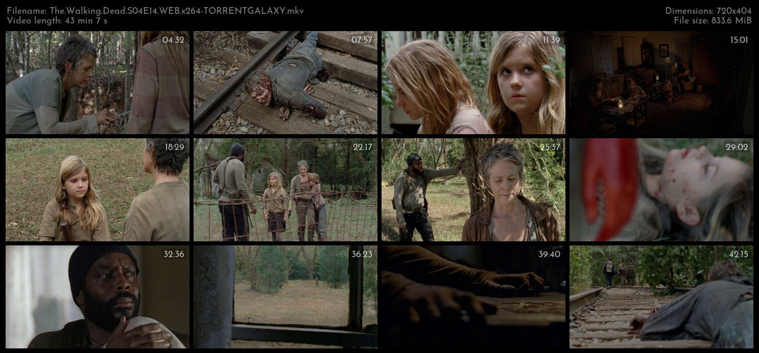 The Walking Dead S04E14 WEB x264 TORRENTGALAXY