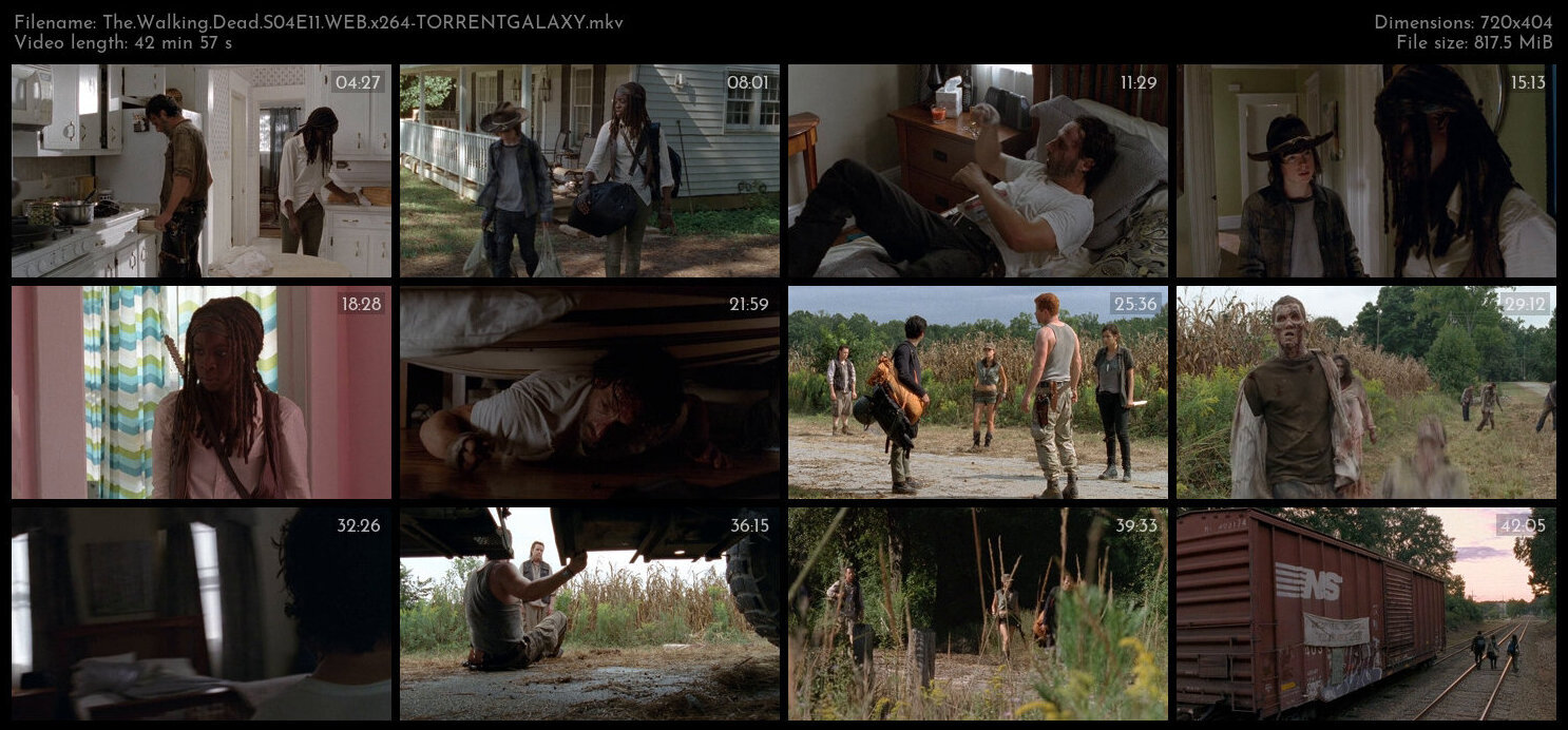 The Walking Dead S04E11 WEB x264 TORRENTGALAXY