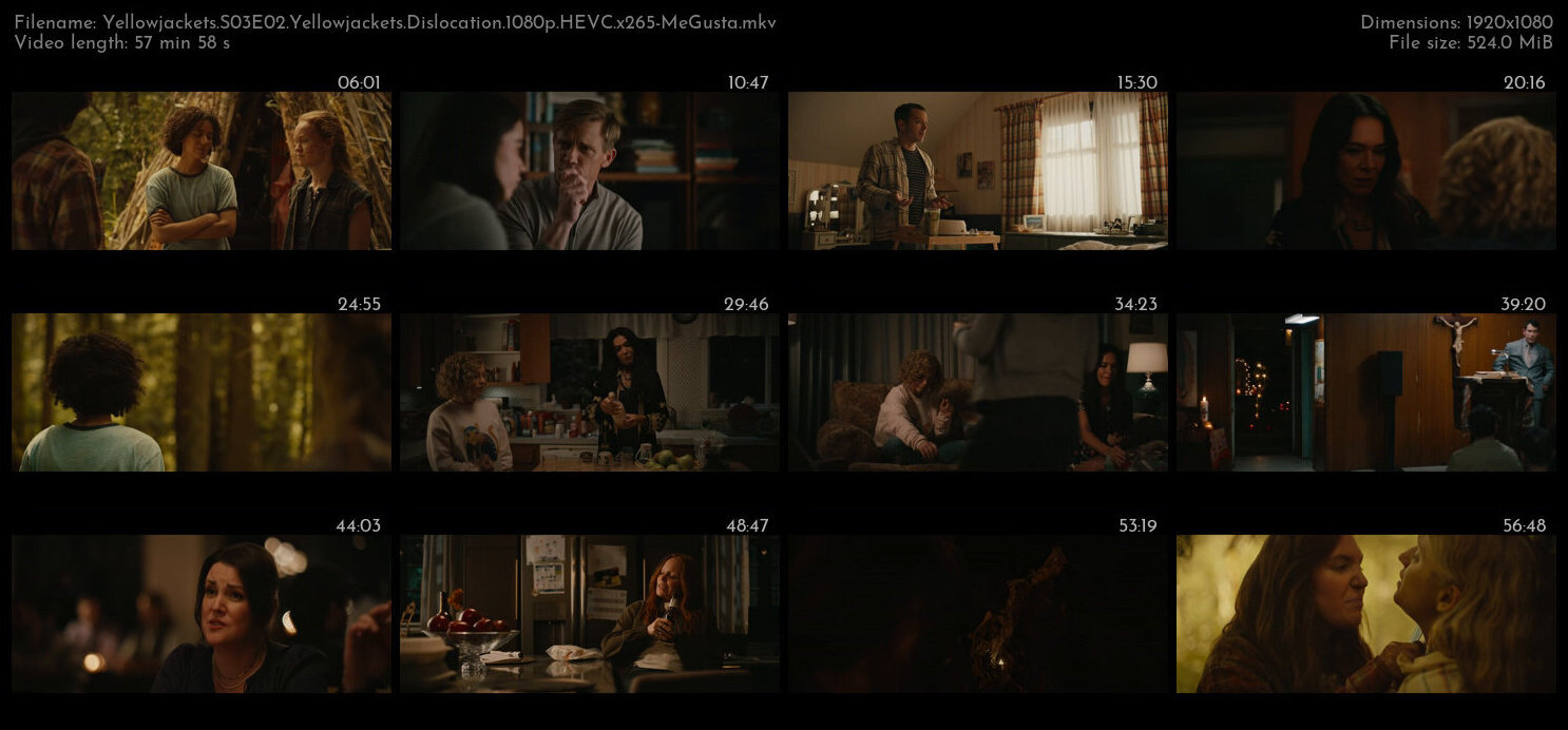 Yellowjackets S03E02 Yellowjackets Dislocation 1080p HEVC x265 MeGusta TGx