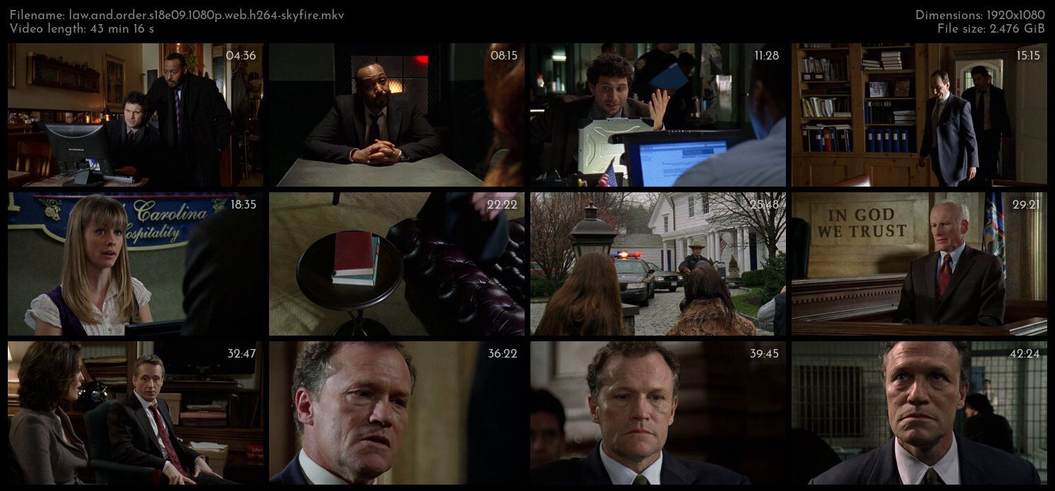 Law And Order S18E09 1080p WEB H264 SKYFiRE TGx