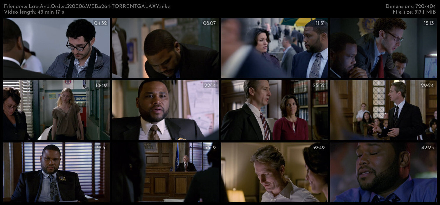 Law And Order S20E06 WEB x264 TORRENTGALAXY