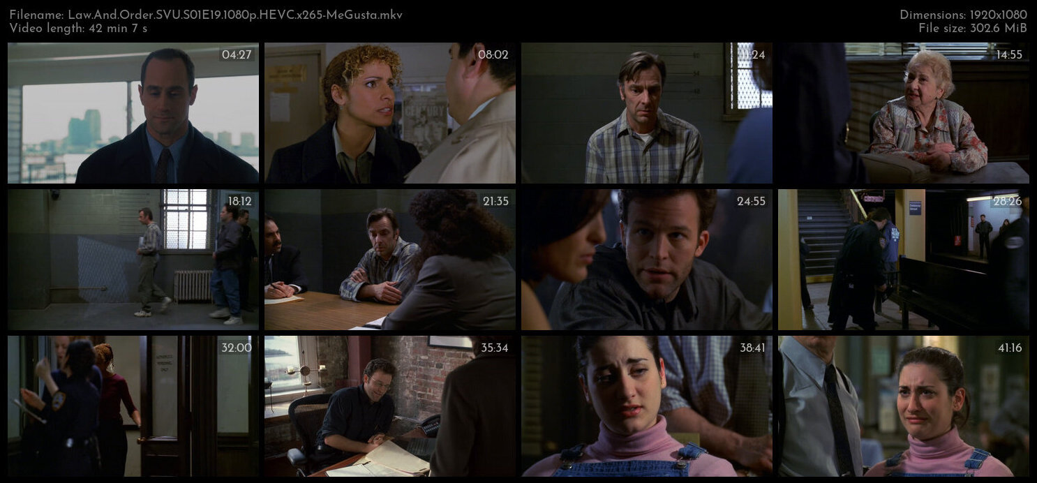 Law And Order SVU S01E19 1080p HEVC x265 MeGusta TGx