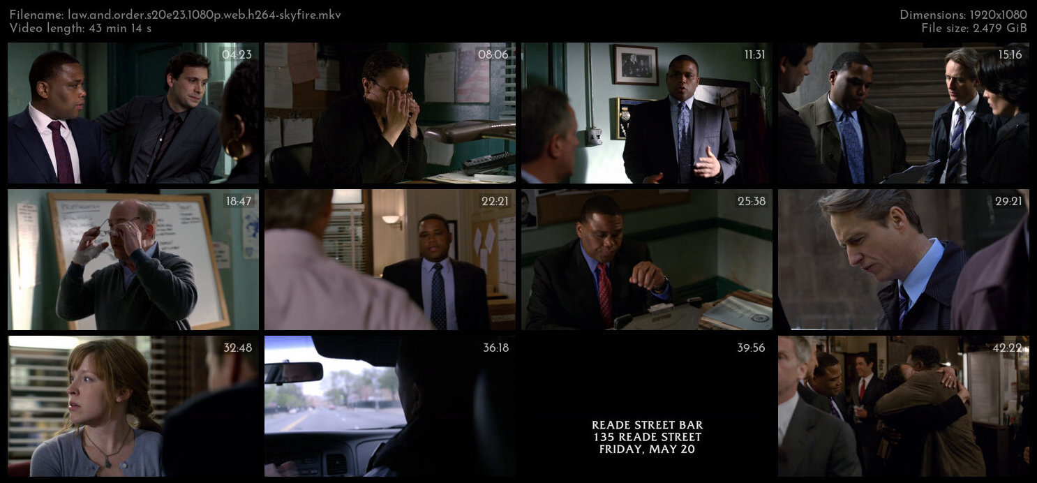 Law And Order S20E23 1080p WEB H264 SKYFiRE TGx