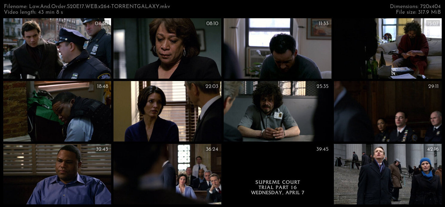 Law And Order S20E17 WEB x264 TORRENTGALAXY