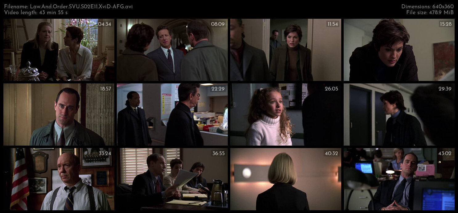 Law And Order SVU S02E11 XviD AFG TGx