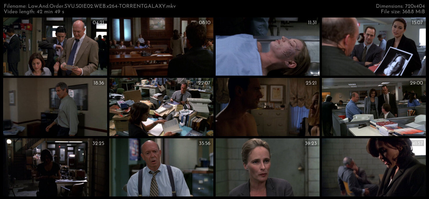 Law And Order SVU S01E02 WEB x264 TORRENTGALAXY