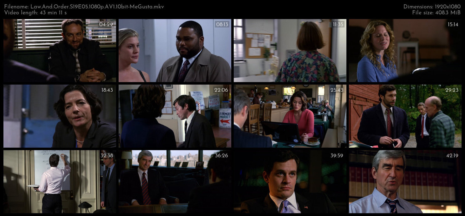 Law And Order S19E05 1080p AV1 10bit MeGusta TGx