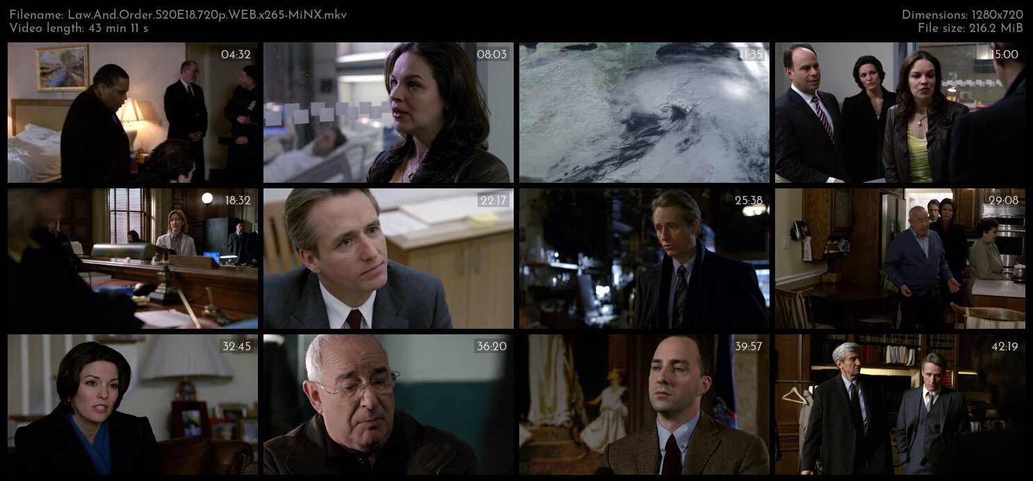 Law And Order S20E18 720p WEB x265 MiNX TGx