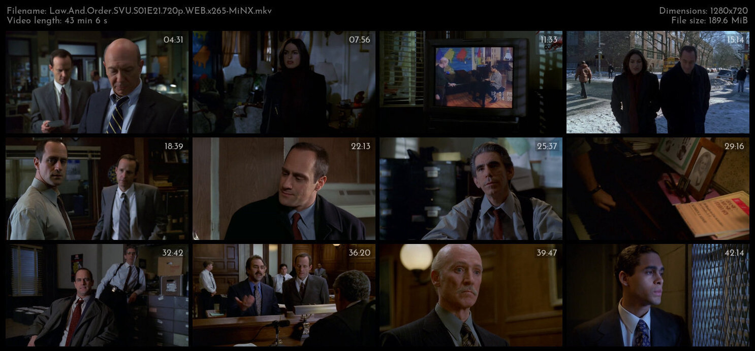 Law And Order SVU S01E21 720p WEB x265 MiNX TGx