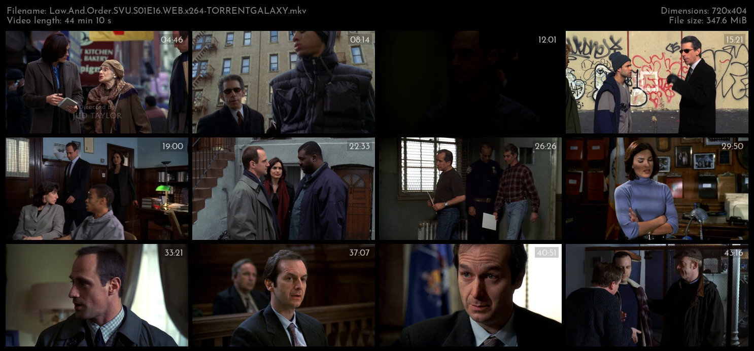 Law And Order SVU S01E16 WEB x264 TORRENTGALAXY