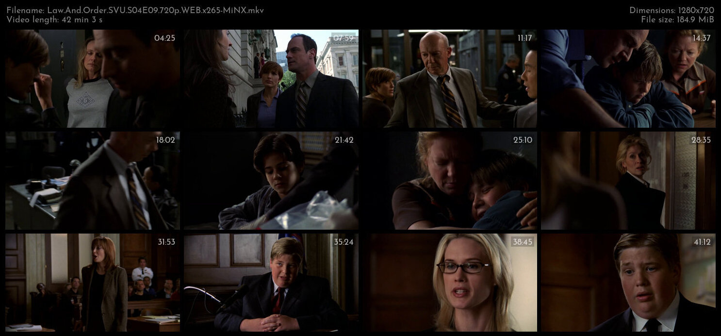 Law And Order SVU S04E09 720p WEB x265 MiNX TGx