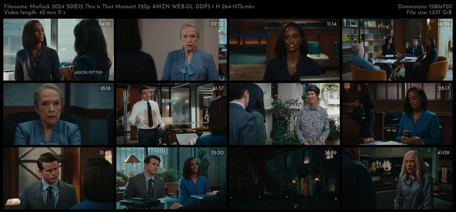 Matlock 2024 S01E12 This Is That Moment 720p AMZN WEB DL DDP5 1 H 264 NTb TGx