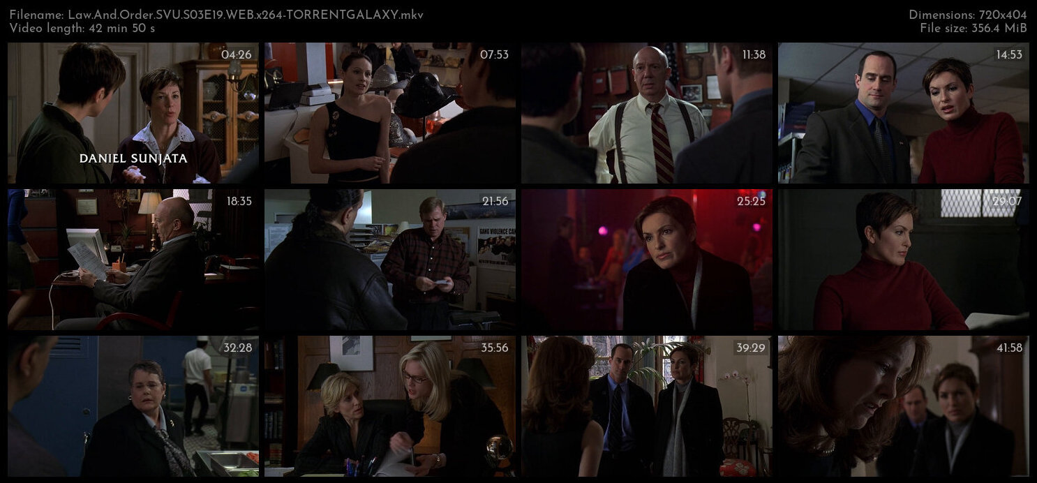 Law And Order SVU S03E19 WEB x264 TORRENTGALAXY