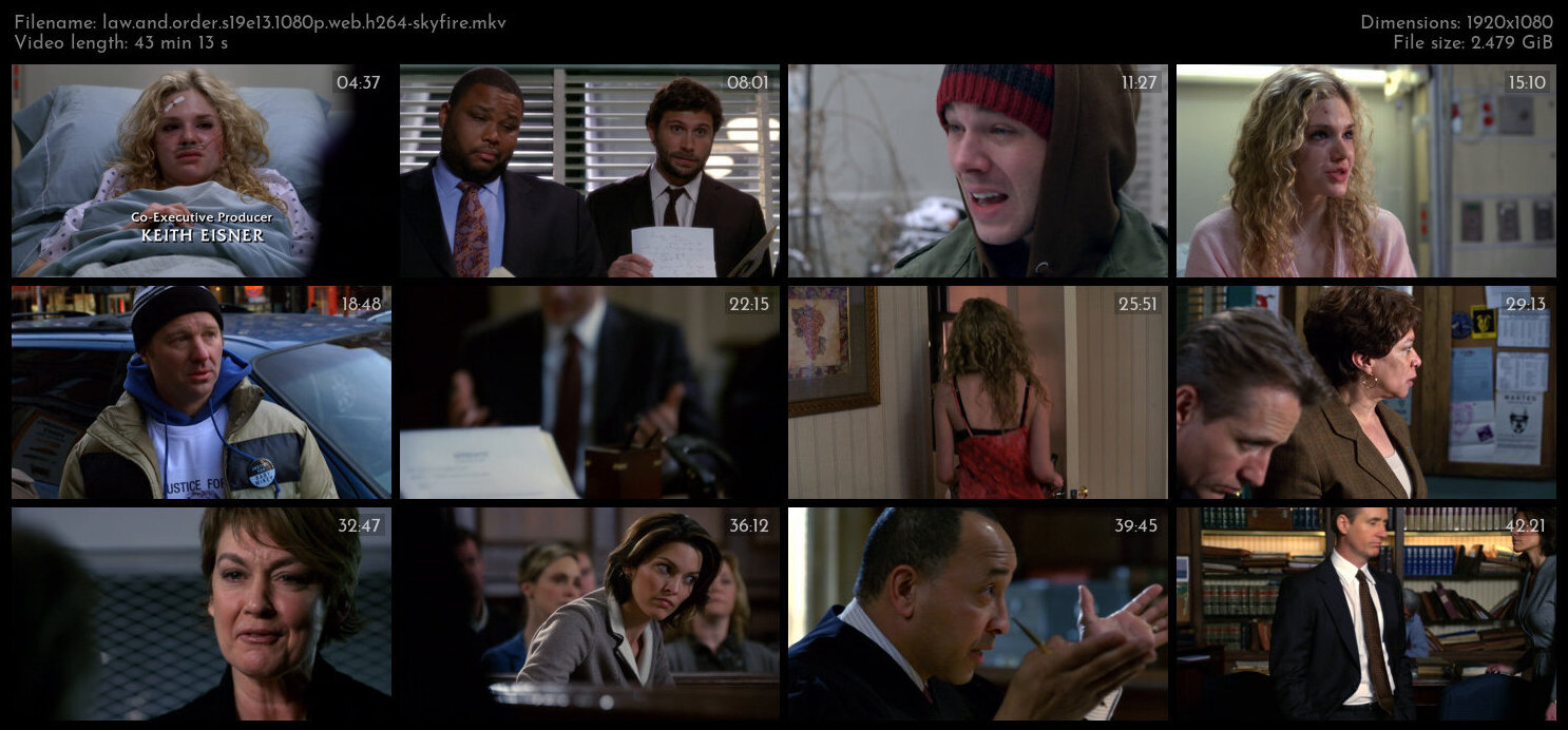 Law And Order S19E13 1080p WEB H264 SKYFiRE TGx