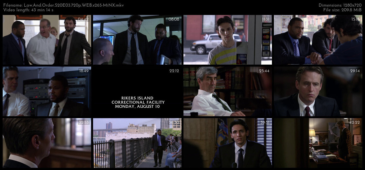 Law And Order S20E03 720p WEB x265 MiNX TGx