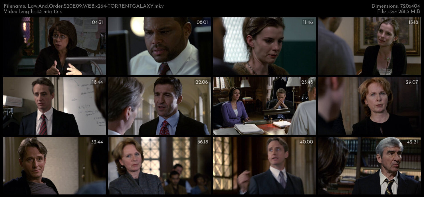 Law And Order S20E09 WEB x264 TORRENTGALAXY