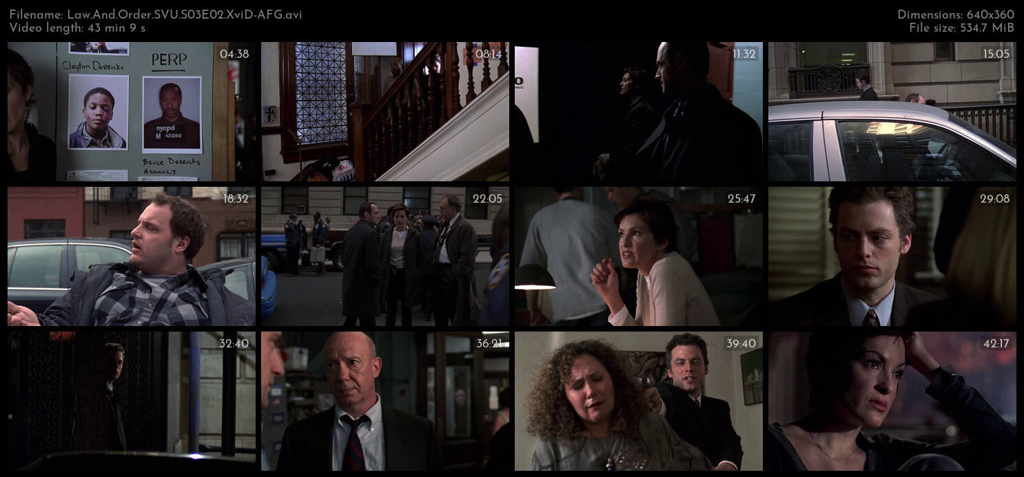 Law And Order SVU S03E02 XviD AFG TGx