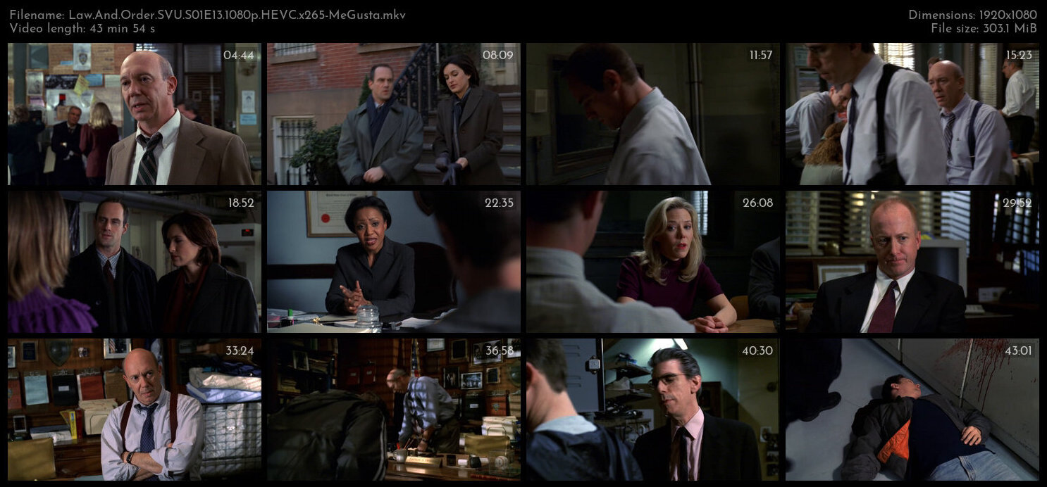 Law And Order SVU S01E13 1080p HEVC x265 MeGusta TGx