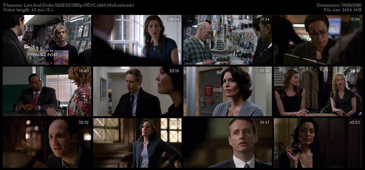 Law And Order S20E22 1080p HEVC x265 MeGusta TGx