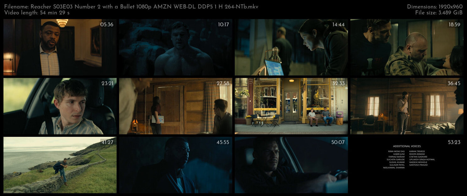 Reacher S03E03 Number 2 with a Bullet 1080p AMZN WEB DL DDP5 1 H 264 NTb TGx