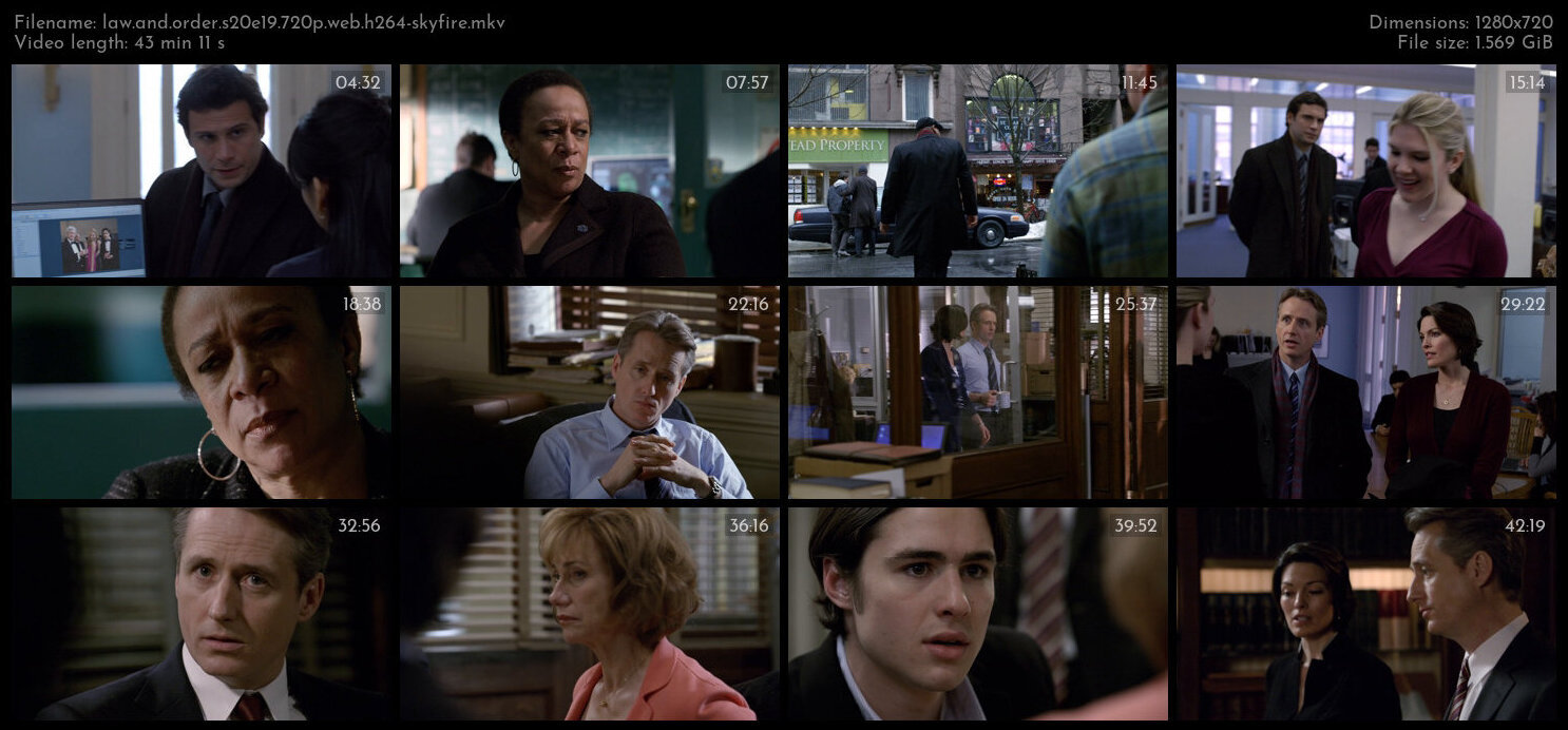 Law And Order S20E19 720p WEB H264 SKYFiRE TGx