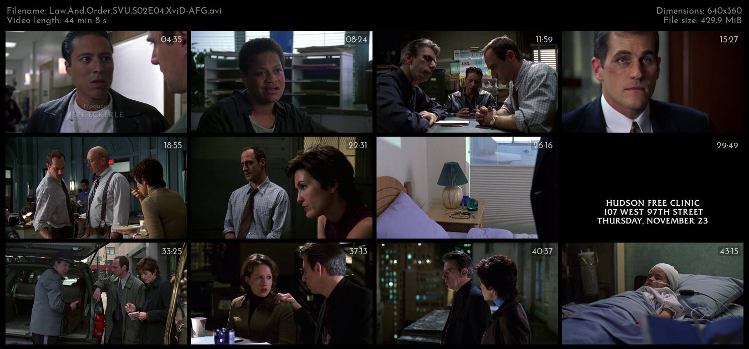 Law And Order SVU S02E04 XviD AFG TGx