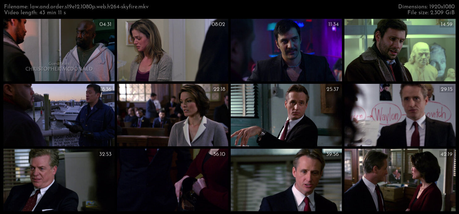 Law And Order S19E12 1080p WEB H264 SKYFiRE TGx