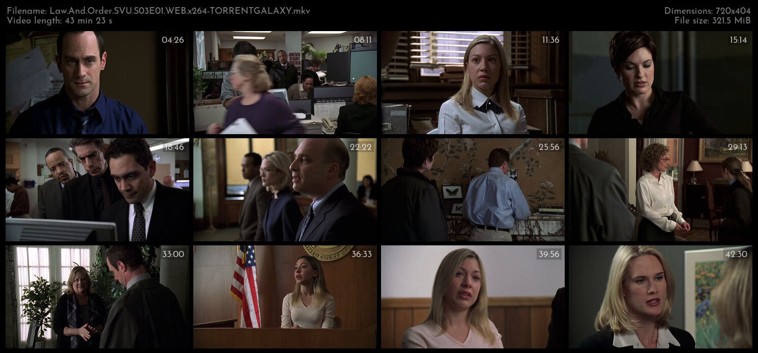 Law And Order SVU S03E01 WEB x264 TORRENTGALAXY