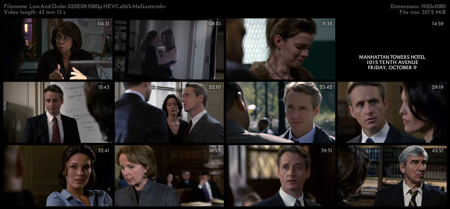 Law And Order S20E09 1080p HEVC x265 MeGusta TGx