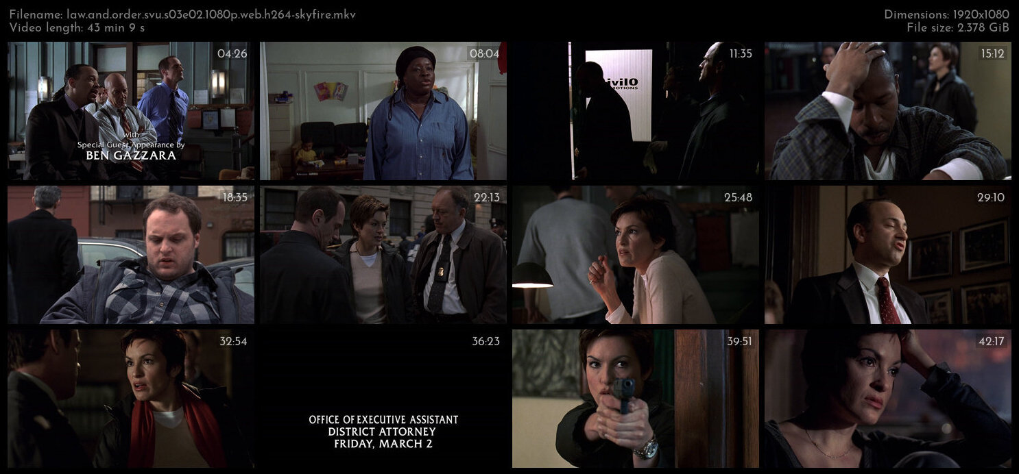 Law And Order SVU S03E02 1080p WEB H264 SKYFiRE TGx